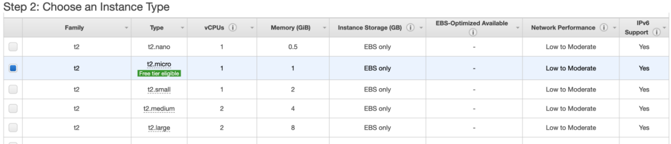 Instance Types