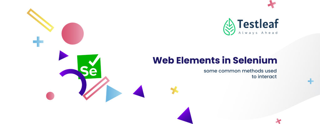 Selenium web elements